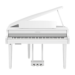 Yamaha CLP865 GP Clavinova Digital Piano, Polished White